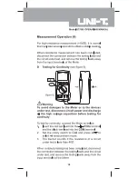 Preview for 20 page of UNI-T UT70B Operating Instructions Manual