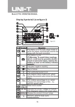 Предварительный просмотр 12 страницы UNI-T UT70D Operating Manual