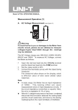 Preview for 16 page of UNI-T UT70D Operating Manual