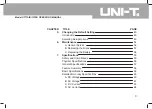 Preview for 6 page of UNI-T UT71 Operating Manual