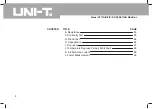 Preview for 7 page of UNI-T UT71 Operating Manual