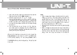 Preview for 34 page of UNI-T UT71 Operating Manual