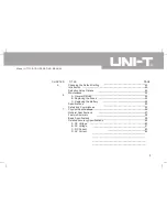 Preview for 5 page of UNI-T UT71C Operating Manual