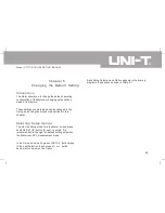 Preview for 51 page of UNI-T UT71C Operating Manual