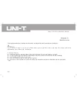 Preview for 54 page of UNI-T UT71C Operating Manual