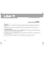 Preview for 50 page of UNI-T UT804 Operating Manual