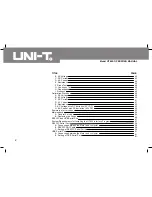 Preview for 4 page of UNI-T UT805 Operating Manual