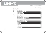 Preview for 4 page of UNI-T UT81 Series Operating Manual