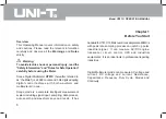 Preview for 8 page of UNI-T UT81 Series Operating Manual