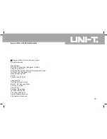 Preview for 54 page of UNI-T UT81A Operating Manual