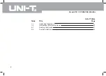 Preview for 6 page of UNI-T UT81C Operating Manual