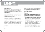 Preview for 10 page of UNI-T UT81C Operating Manual