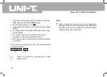 Preview for 34 page of UNI-T UT81C Operating Manual