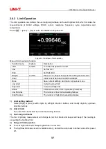 Предварительный просмотр 37 страницы UNI-T UT8805E Manual