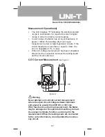 Preview for 17 page of UNI-T UT90A Operating Manual