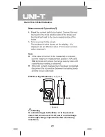 Preview for 20 page of UNI-T UT90A Operating Manual