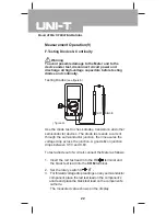 Preview for 22 page of UNI-T UT90A Operating Manual