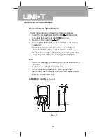 Preview for 24 page of UNI-T UT90A Operating Manual