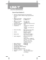 Preview for 26 page of UNI-T UT90A Operating Manual