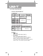 Preview for 30 page of UNI-T UT90A Operating Manual