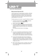 Preview for 18 page of UNI-T UT90B Operating Manual