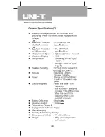 Preview for 24 page of UNI-T UT90B Operating Manual