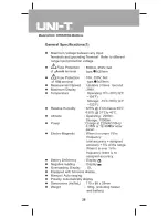 Preview for 28 page of UNI-T UT90C Operating Manual