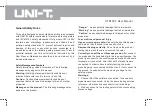 Preview for 3 page of UNI-T UTD1000 Series Operating Manual