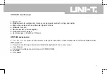 Preview for 10 page of UNI-T UTD1000 Series Operating Manual