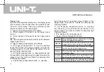 Preview for 13 page of UNI-T UTD1000 Series Operating Manual