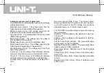 Preview for 47 page of UNI-T UTD1000 Series Operating Manual