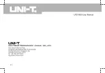 Preview for 101 page of UNI-T UTD1000 Series Operating Manual