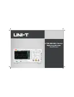 UNI-T UTD2000CEX-II Series User Manual preview