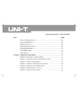 Preview for 11 page of UNI-T UTD2025C Operating Manual