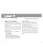 Preview for 13 page of UNI-T UTD2025C Operating Manual