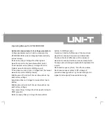 Preview for 74 page of UNI-T UTD2025C Operating Manual