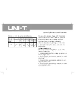 Preview for 93 page of UNI-T UTD2025C Operating Manual