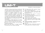 Preview for 5 page of UNI-T UTD4000 Series User Manual