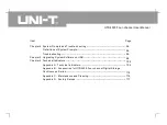 Preview for 9 page of UNI-T UTD4000 Series User Manual