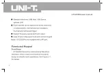 Preview for 11 page of UNI-T UTDG2062A Operating Manual