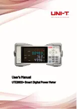 UNI-T UTE9802+ User Manual preview