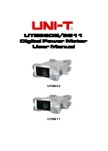 UNI-T UTE9802+ User Manual preview