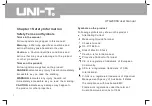 Preview for 7 page of UNI-T UTG2025A Operating Manual