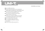 Preview for 9 page of UNI-T UTG2025A Operating Manual