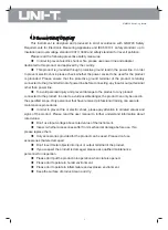 Preview for 7 page of UNI-T UTG4000A Quick Manual