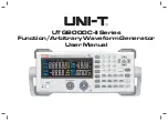 UNI-T UTG9000C-II Series User Manual preview