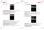 Preview for 8 page of UNI-T UTi220K User Manual