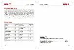 Предварительный просмотр 10 страницы UNI-T UTi712S User Manual