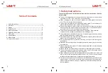 Preview for 3 page of UNI-T UTi85A User Manual