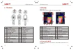 Предварительный просмотр 4 страницы UNI-T UTi85A User Manual